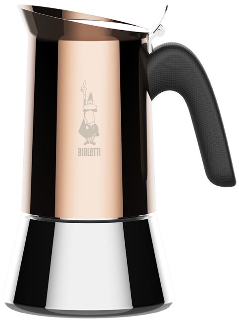 Bialetti Espressokocher Venus kupfer Herdkanne in 2, 4 & 6 Tassen erhältlich