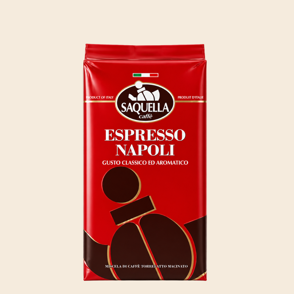 Saquella Espresso Napoli 250g gemahlen