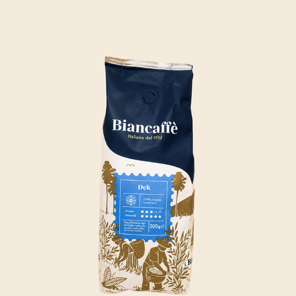 Biancaffe Espressobar ohne Koffein ganze Bohnen 500g