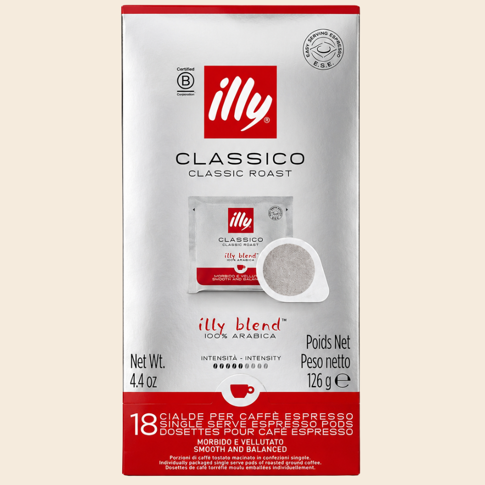 illy CLASSICO ESE Kaffeepads – 18 Pads