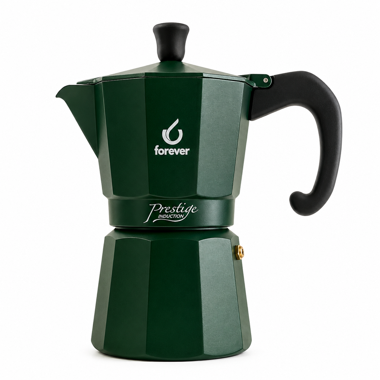 Forever Miss Prestige Grün Induktion Herdkanne für 6 Espressotassen