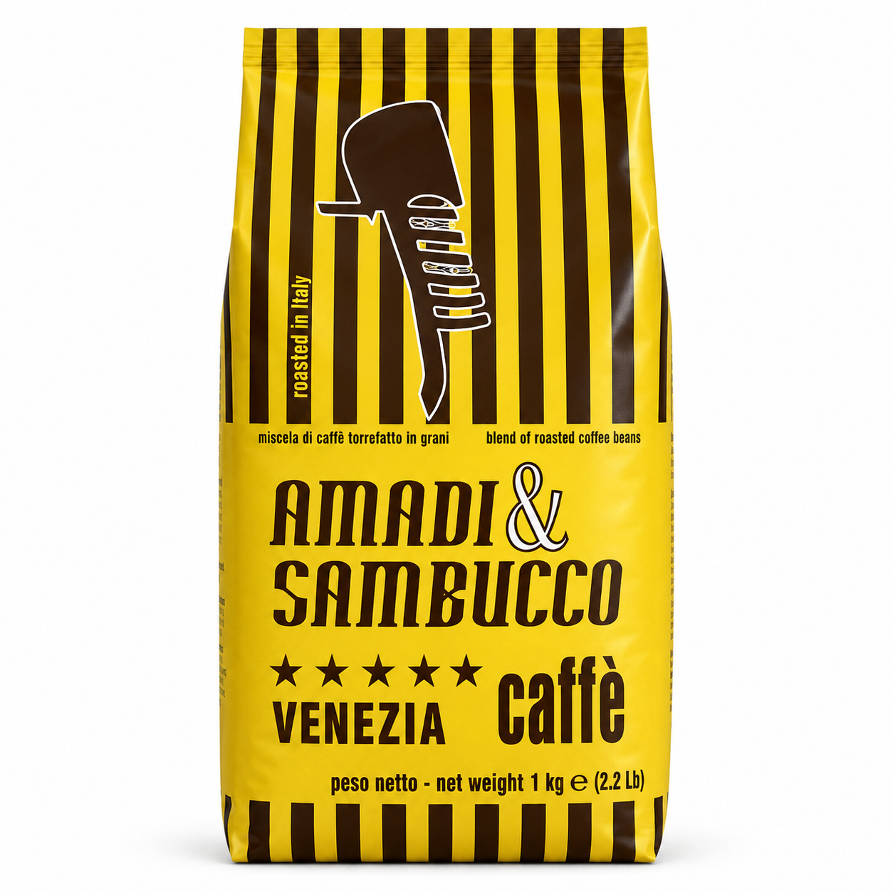 Caffè del Doge Amadi & Sambucco 1000g ganze Bohnen