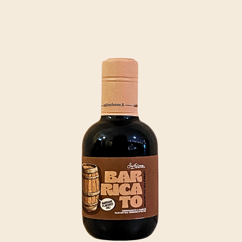 Sabino Leone Gusto Barricato – Würzöl mit Barrique-Note 250 ml