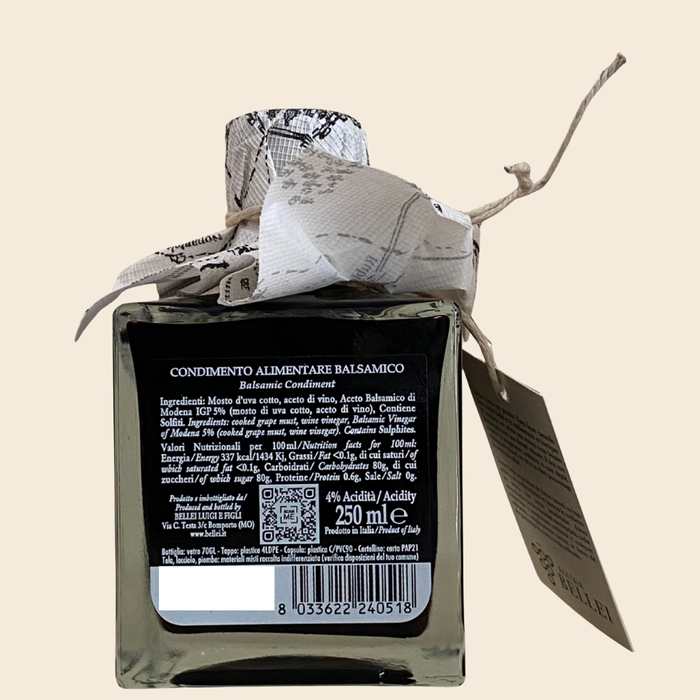 Bellei Sua Maestà Denso Dolce 15 Jahre in Holzfässer gereift 250ml