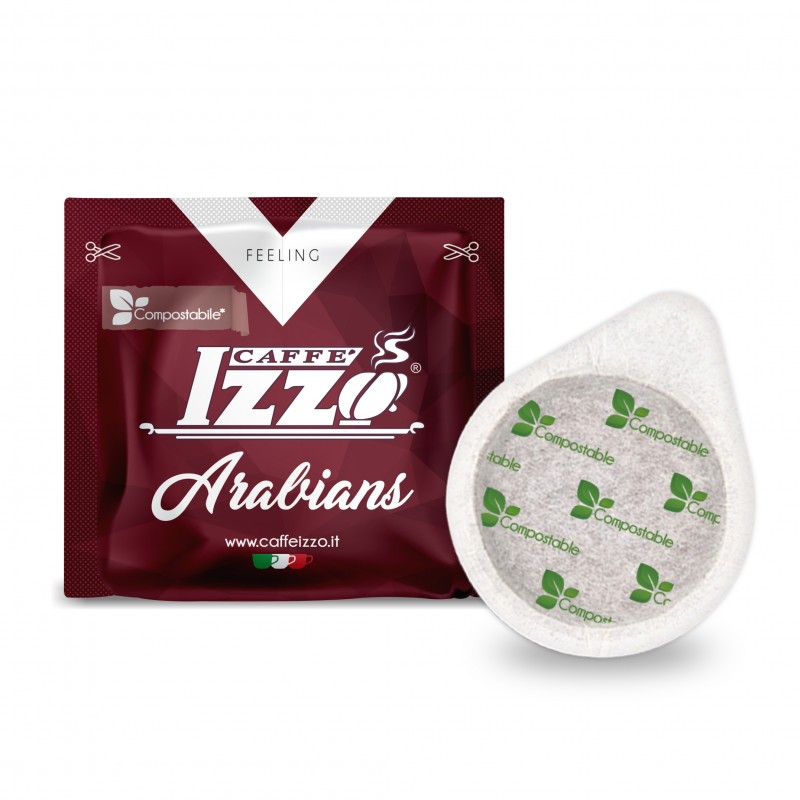 Izzo ESE Kaffeepads Arabians 150 Stück 70% Arabica, 30 % Robusta