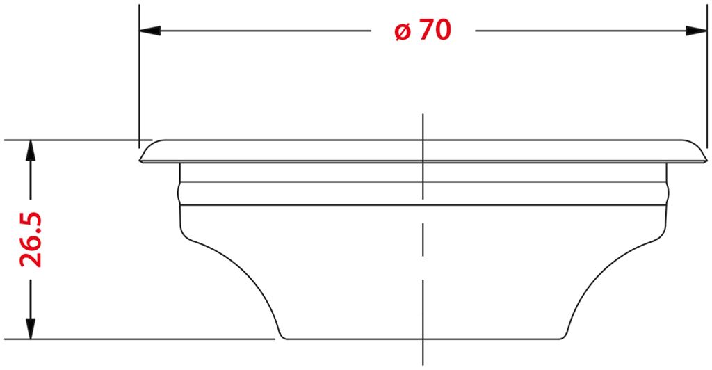 IMS Präzisionssieb 1er Brühsieb mit 7-9g (B701TH26.5E)