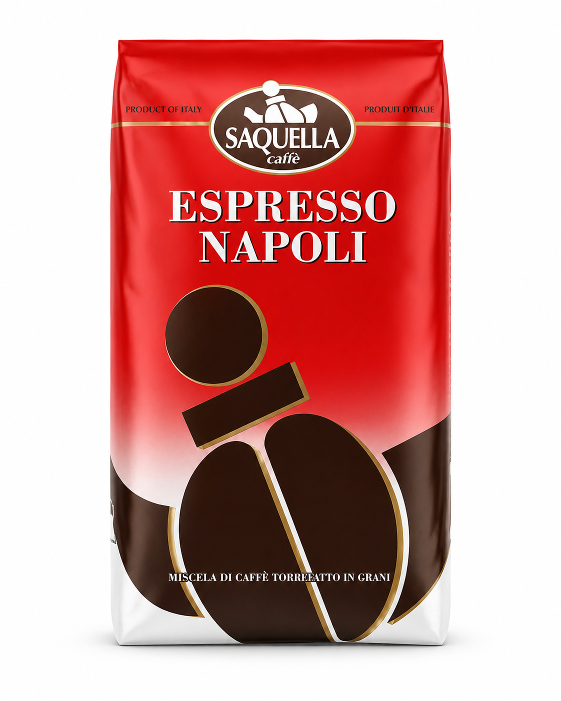 Saquella Espresso Napoli 1000g ganze Bohnen