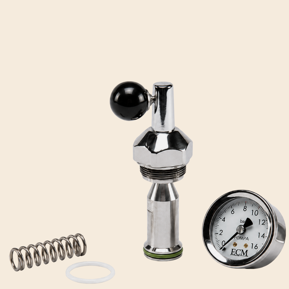 ECM Fluss Profil Ventil E61 mit Manometer