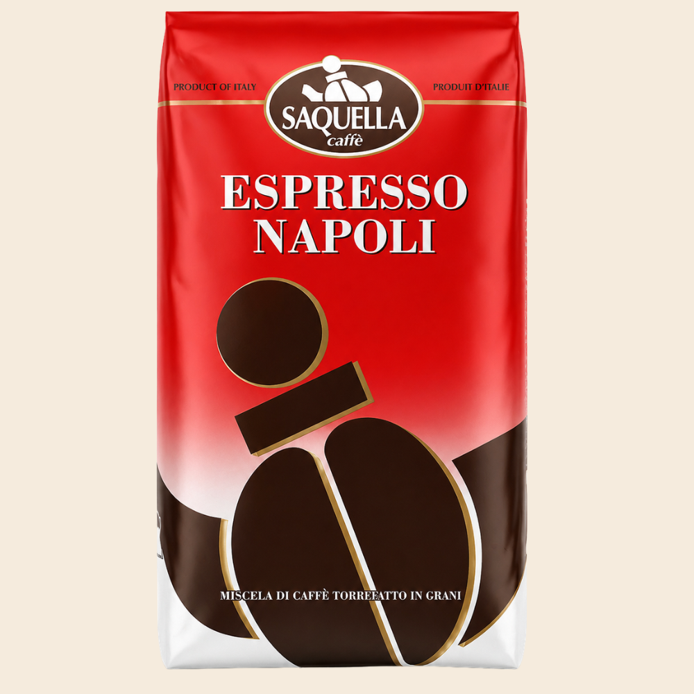 Saquella Espresso Napoli 1000g ganze Bohnen