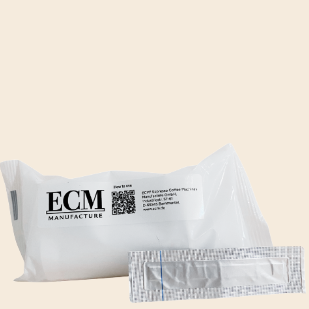 ECM Aroma-C Wasserfilter 1 Brita Saugkartuschen inkl. Kalk Teststreifen