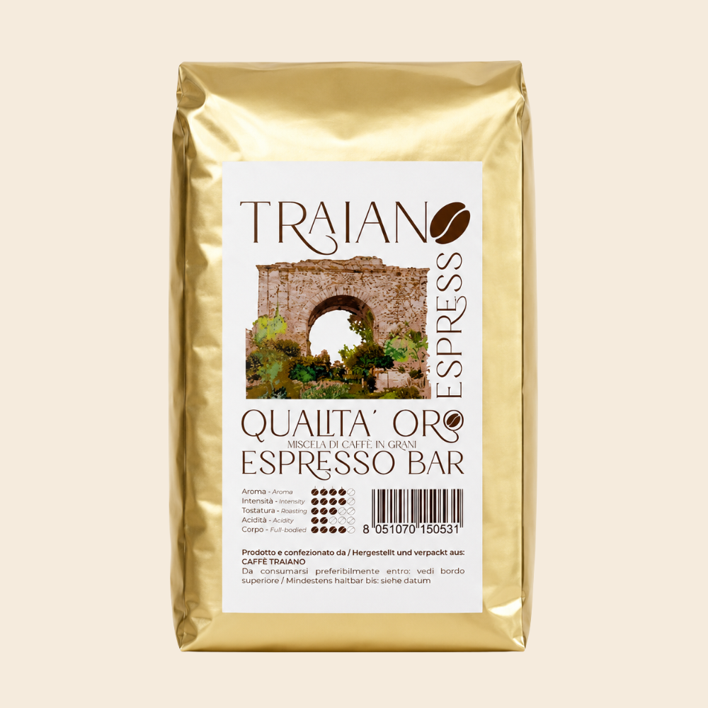 Opinum Espresso Traiano Miscela ORO 1000g ganze Bohnen
