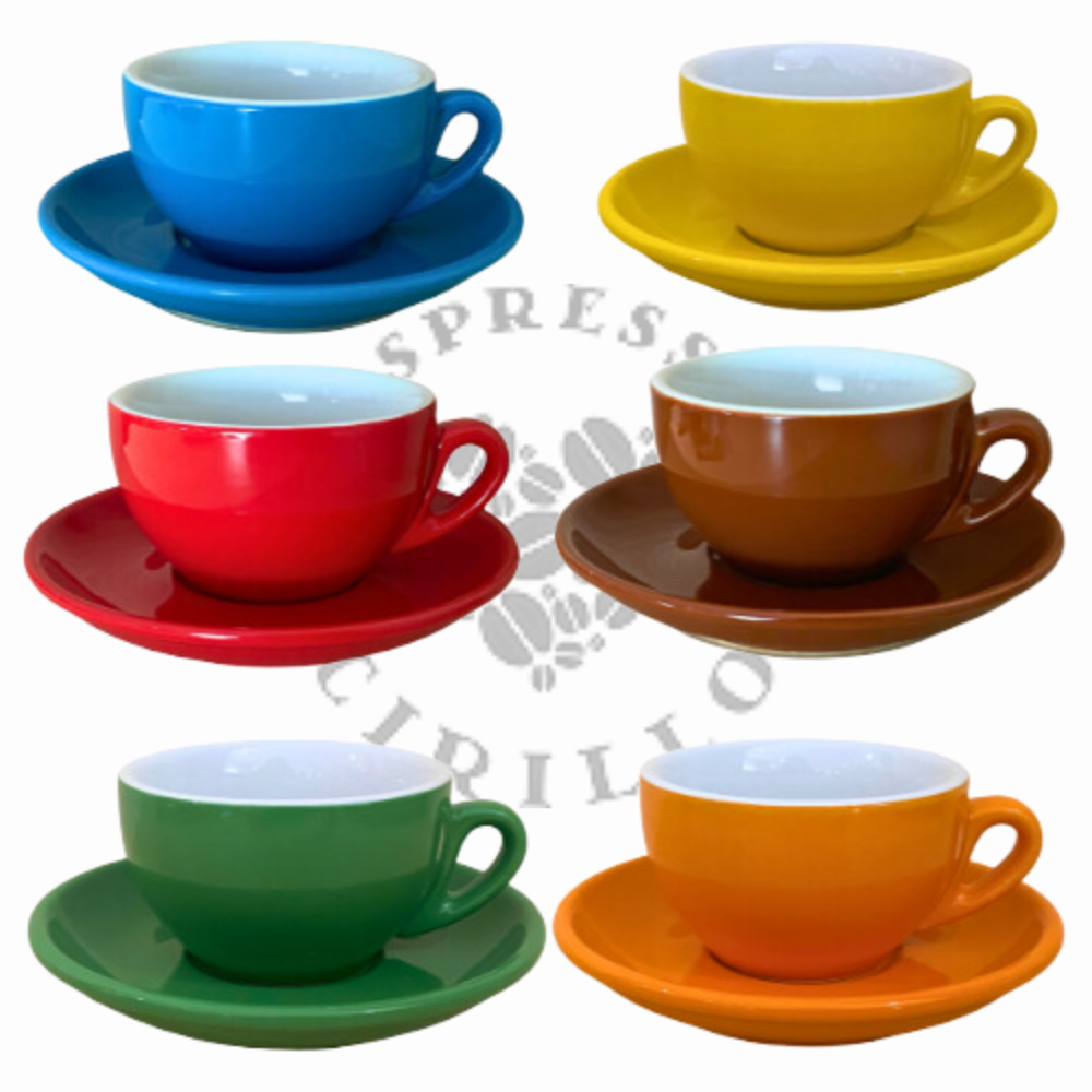 Nuova Point Cappuccinotasse Palermo bunt in 6 Farben