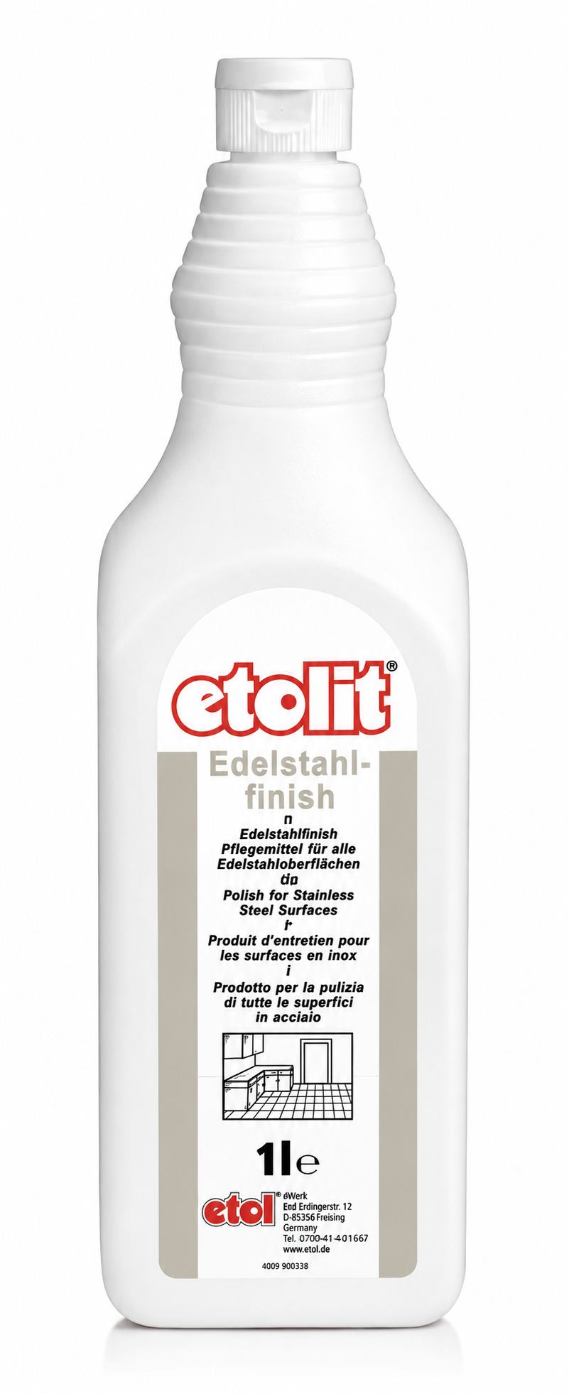 Etolit Edelstahlfinish 1000ml