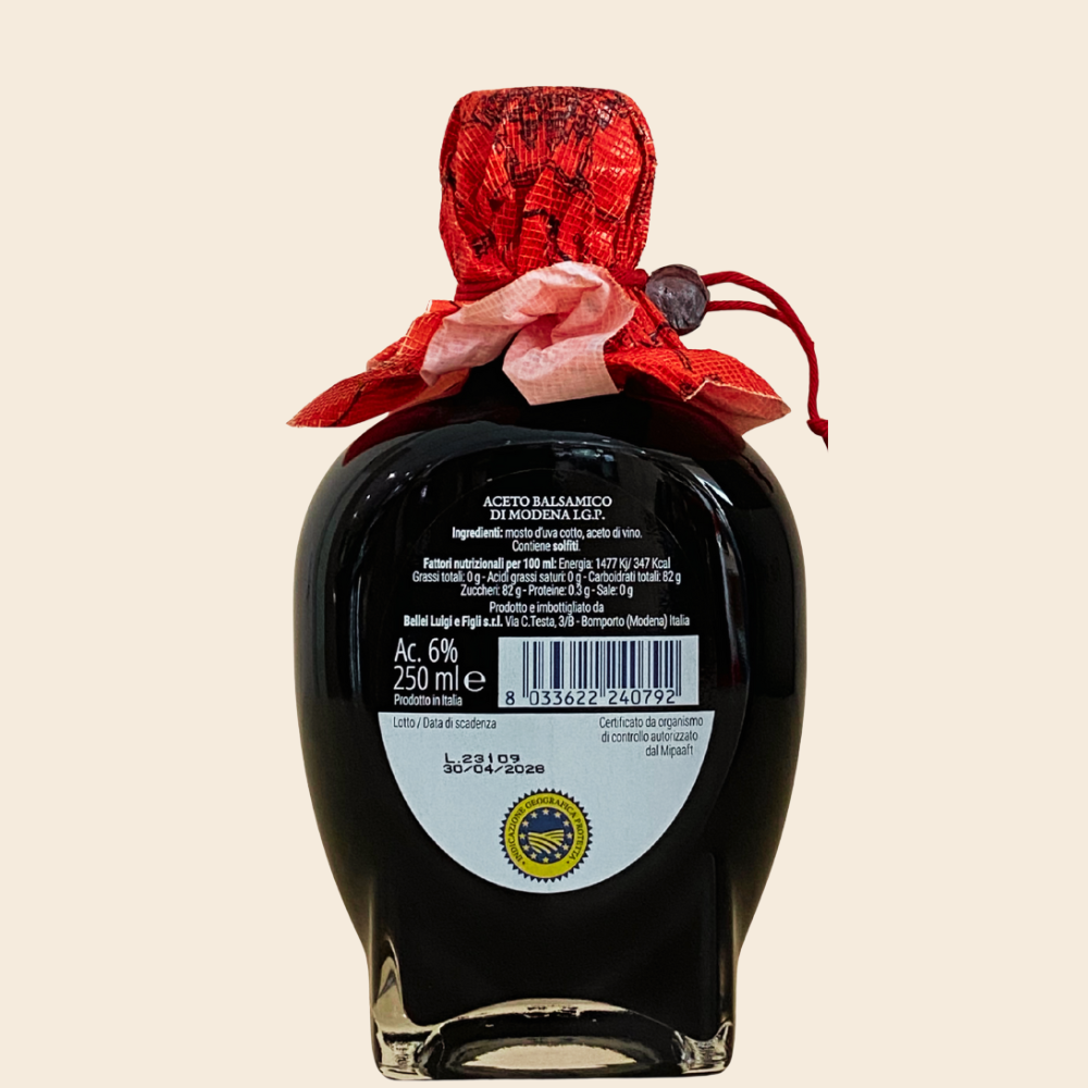 Bellei Aceto Balsamico di Modena IGP Denso Tutto di Modena 250ml
