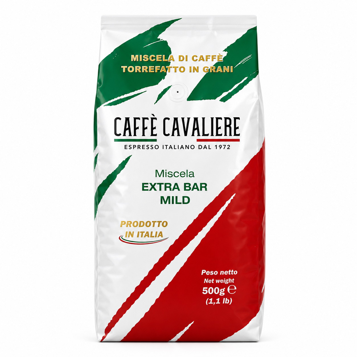 Caffè Cavaliere Miscela Plus Extra Bar Mild 500g