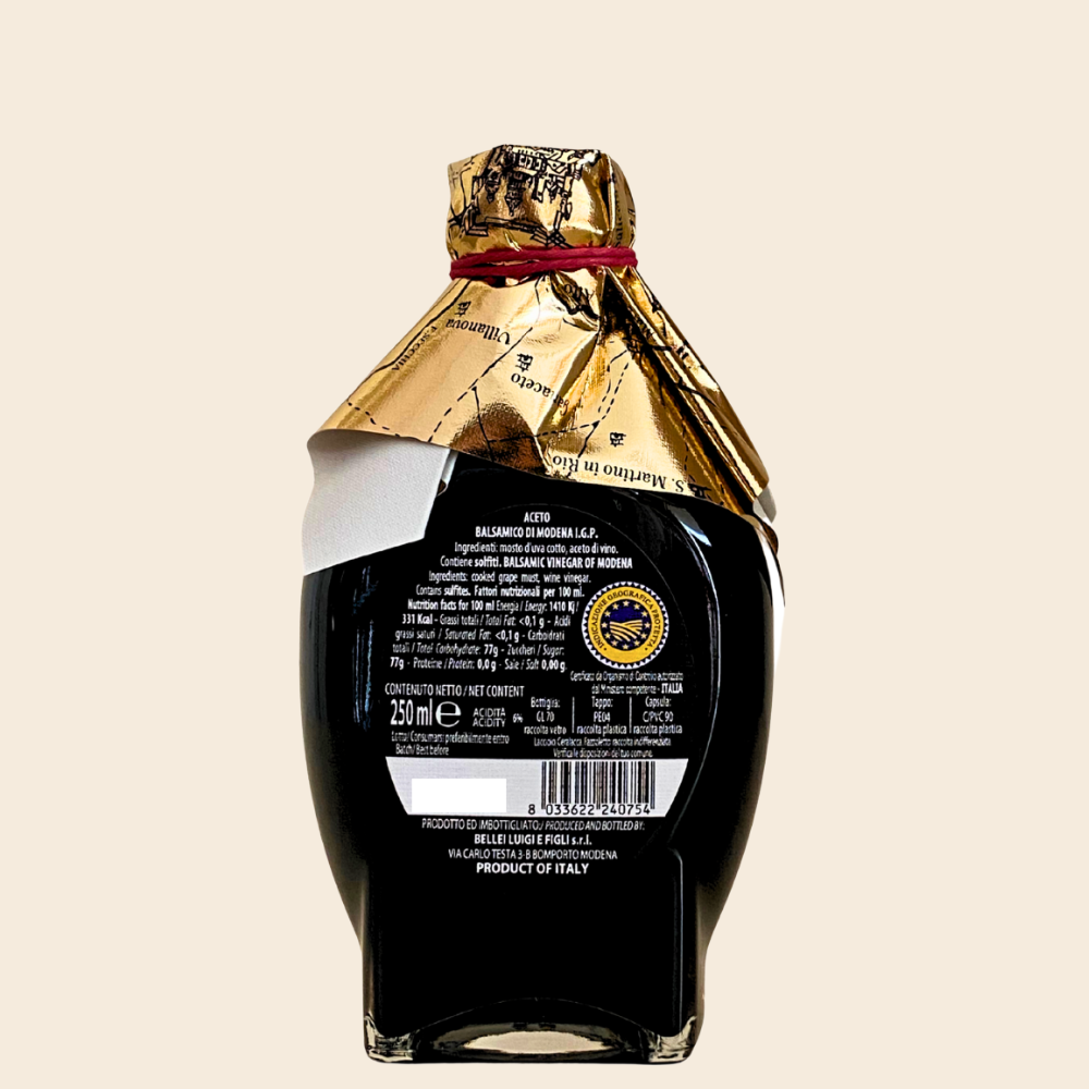 Bellei Aceto Balsamico di Modena I.G.P. 5 Scudi 250ml