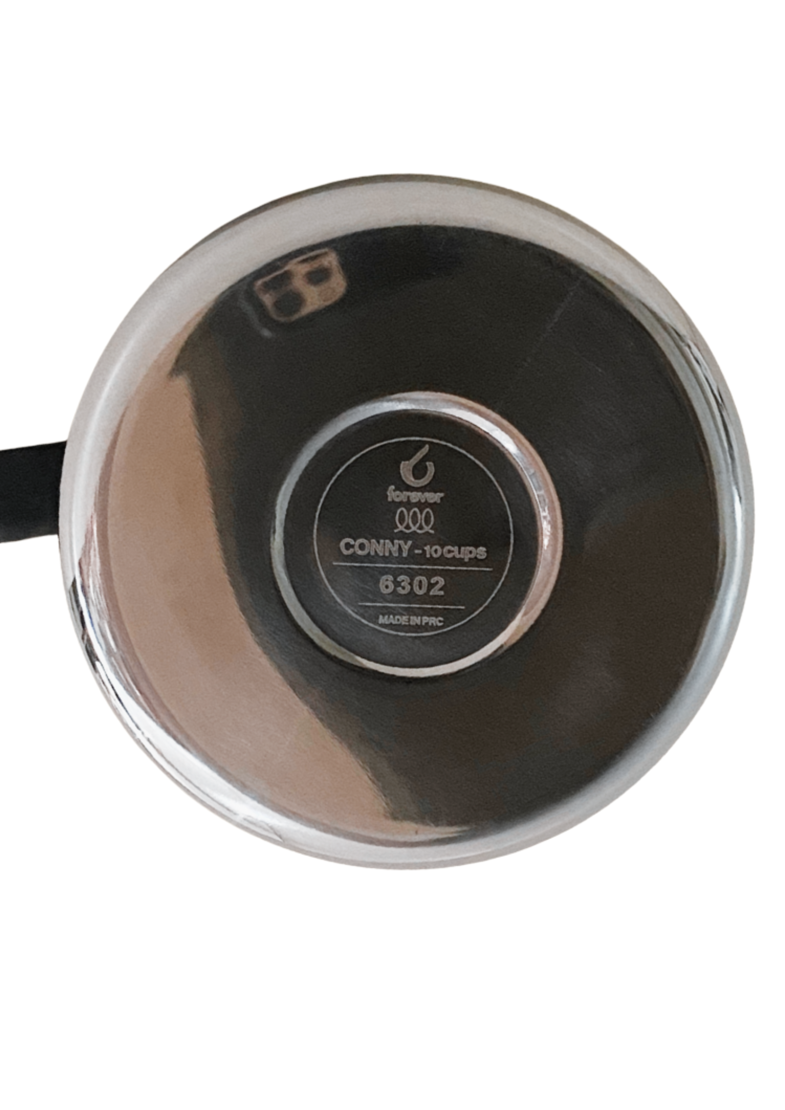 Forever Miss CONNY Edelstahl Espressokocher Induktion 10 Tassen
