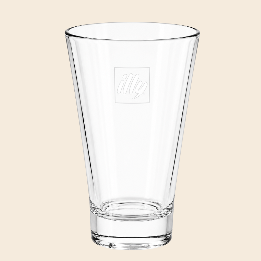 illy Logo sechs Latte Macchiato - Cold Brew Gläser 300ml