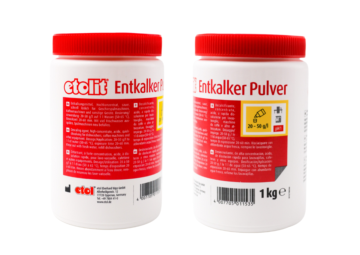 Etolit Entkalker Pulver Dose 1000g