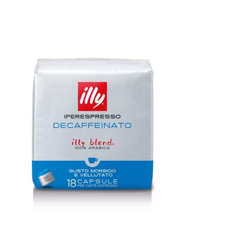illy Iperespresso Kaffeekapseln Entkoffeiniert 6 x 18 Stück