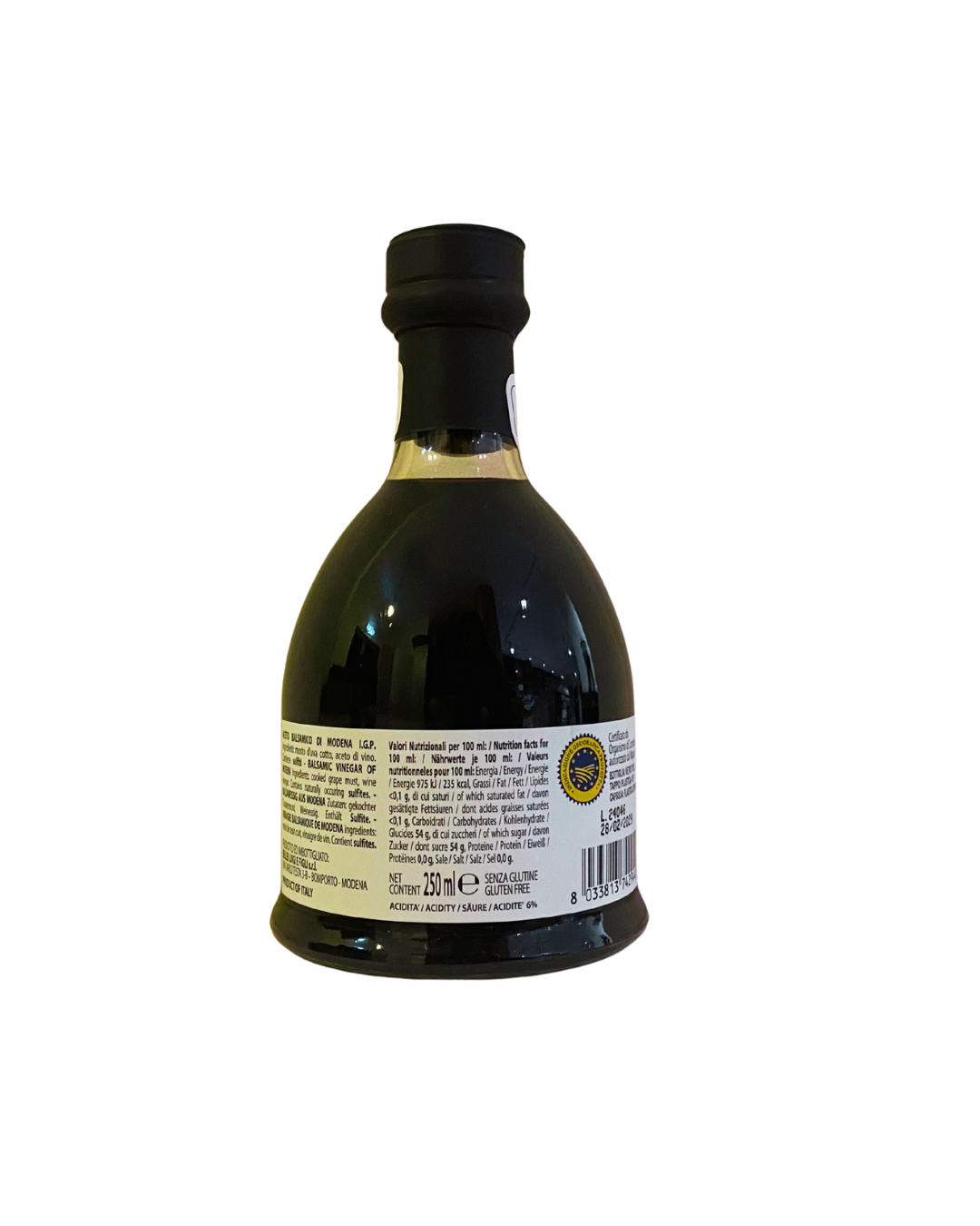 Bellei Bell Black Aceto Balsamico di Modena I.G.P. 250ml