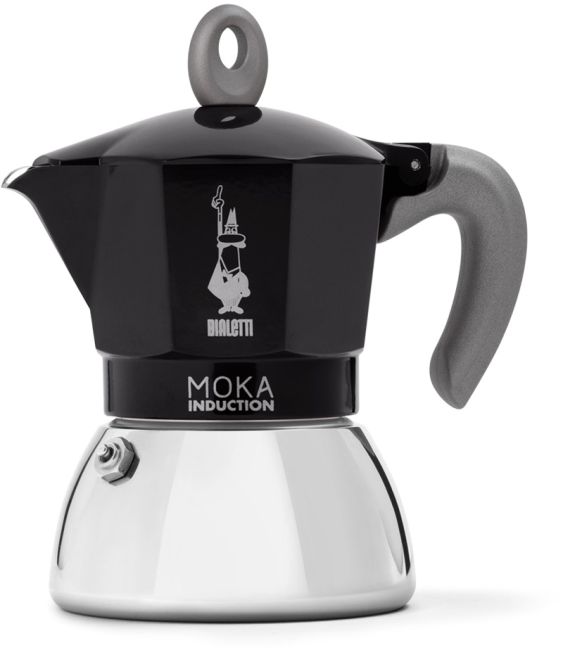 Bialetti Moka Induktion Espressokocher schwarz ver. Größen