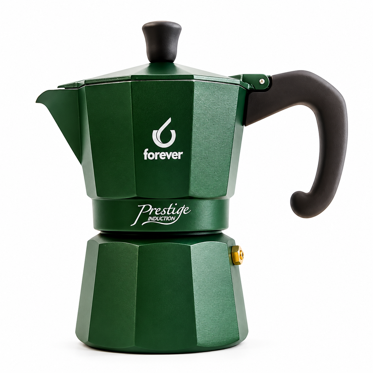 Forever Miss Prestige Grün Induktion Herdkanne für 3 Espressotassen