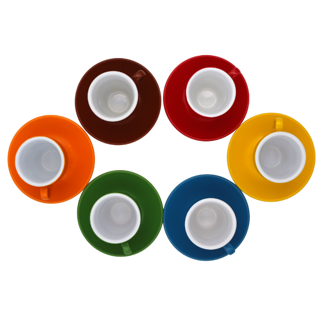 Nuova Point Kaffeetasse Milano bunt in 6 Farben