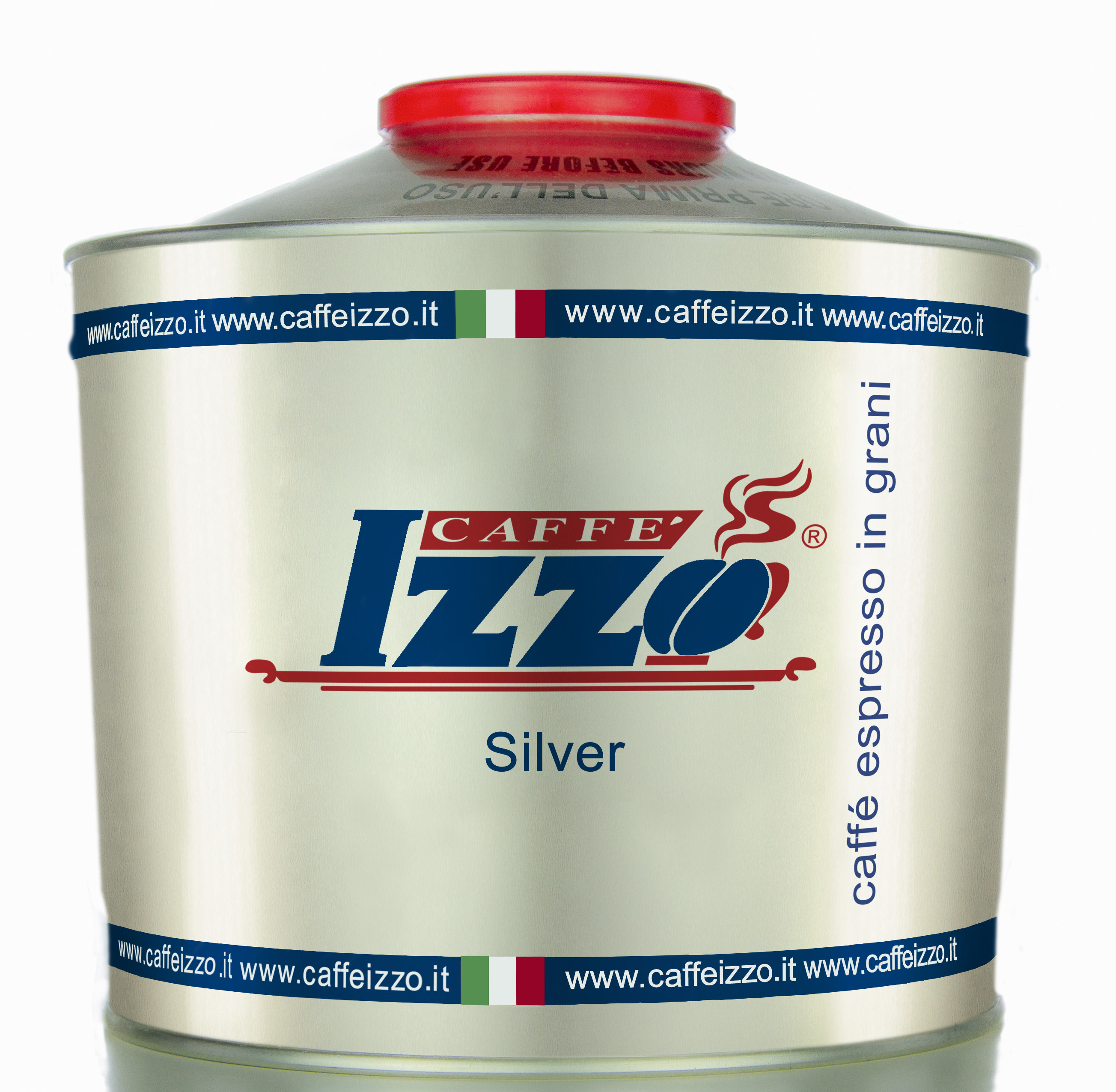 Izzo Caffè Silver Grandespresso Napoletano 1000g Bohnen in der Aromadose