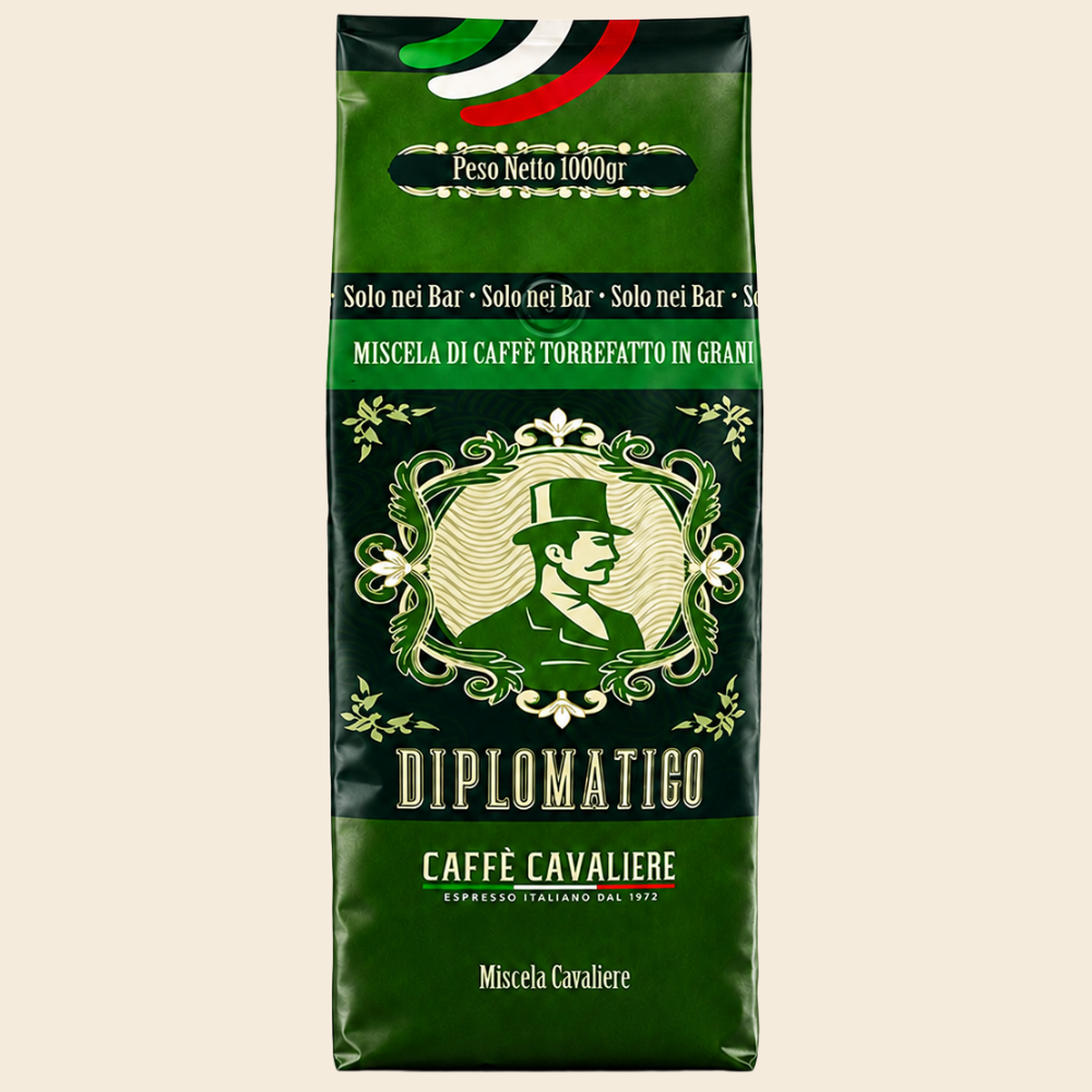 Caffè Cavaliere Miscela Diplomatico 100% Arabica 1000g