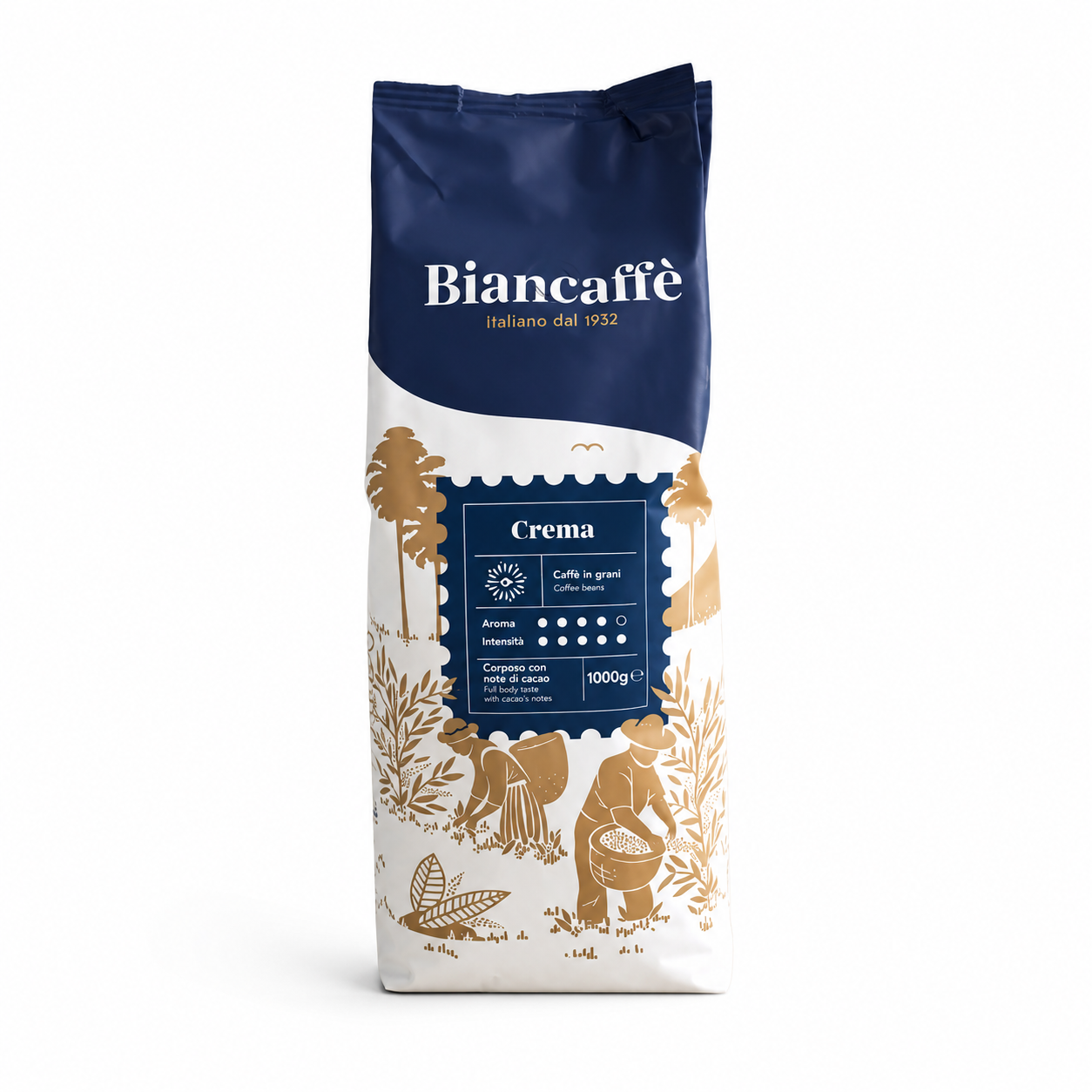 Biancaffe Espressobar Crema ganze Bohnen 1000g