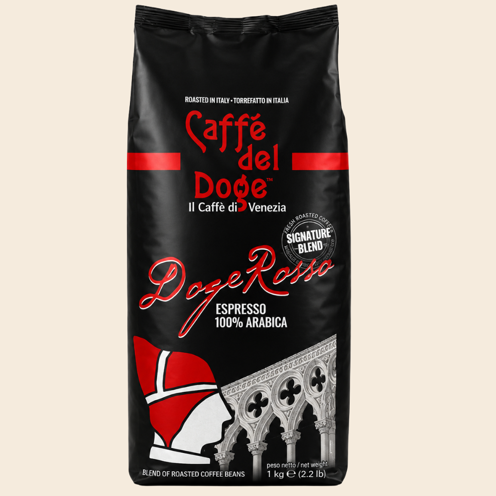 Caffè del Doge Rosso 100% Arabica 1000g ganze Bohnen