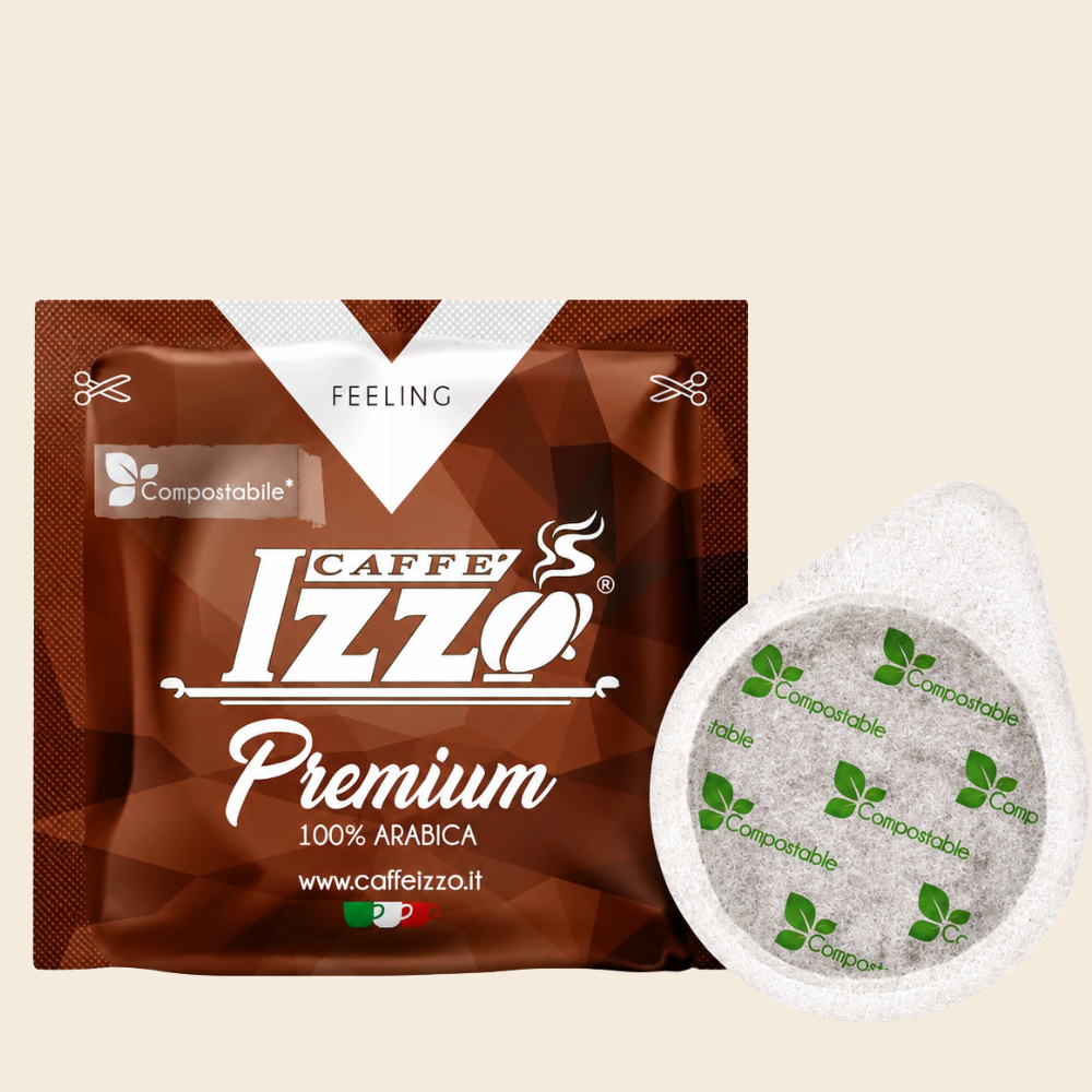 Izzo ESE Kaffeepads Premium 150 Stück 100 % Arabica