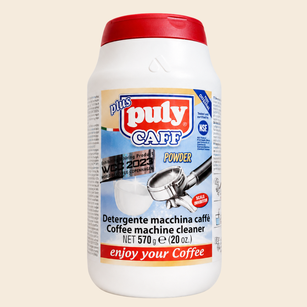 Puly Caff Plus NSF Powder Kaffeefettreiniger, Reinigungspulver für Kaffeemaschinen 570g
