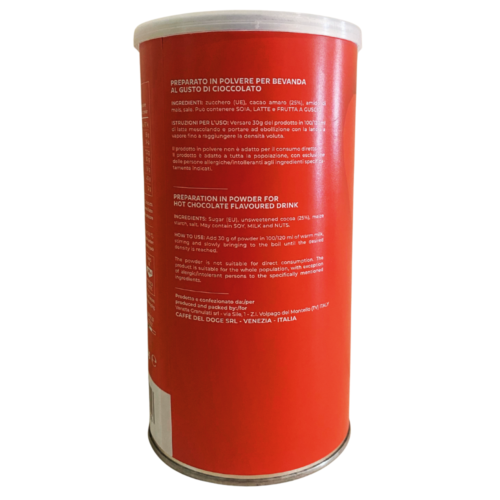 Caffè del Doge Kakao - Feine Kakaokomposition zum Anrühren 1000g