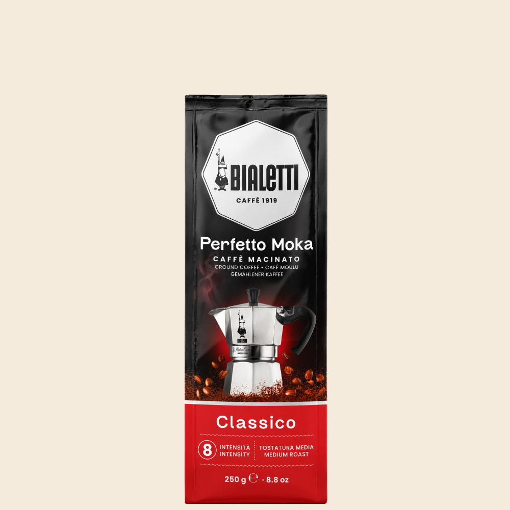 Bialetti Perfetto Moka Classico gemahlen 250g
