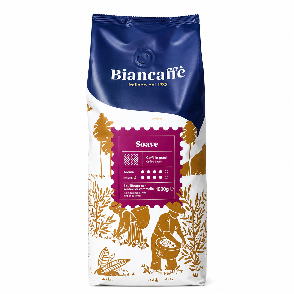 Biancaffè Espressobar Soave ganze Bohnen 1000g