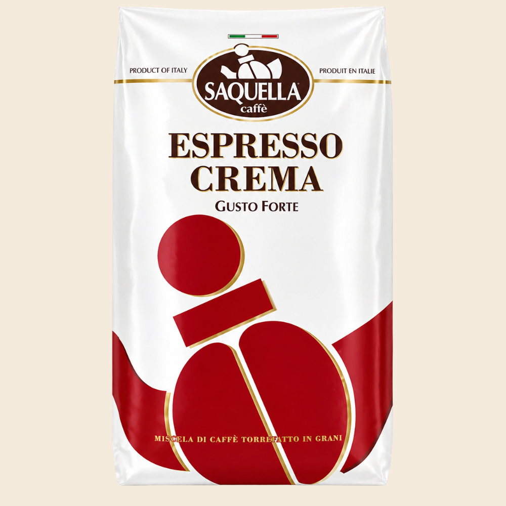 Saquella Espresso Crema 1000g ganze Bohnen