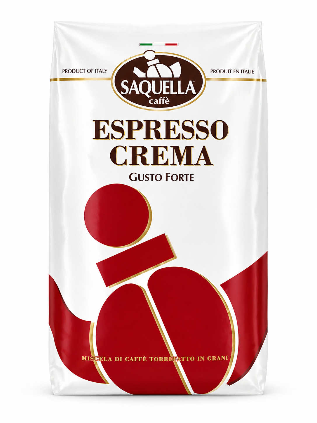 Saquella Espresso Crema 1000g ganze Bohnen