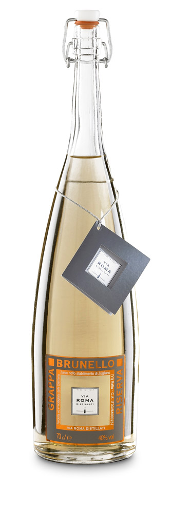 Zanin Grappa Via Roma Brunello Riserva Alk. 40% Vol.