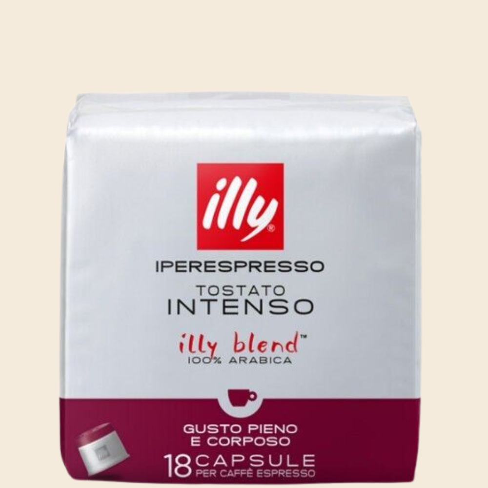 illy Iperespresso Kaffeekapseln intenso dunkle Röstung 6 x 18