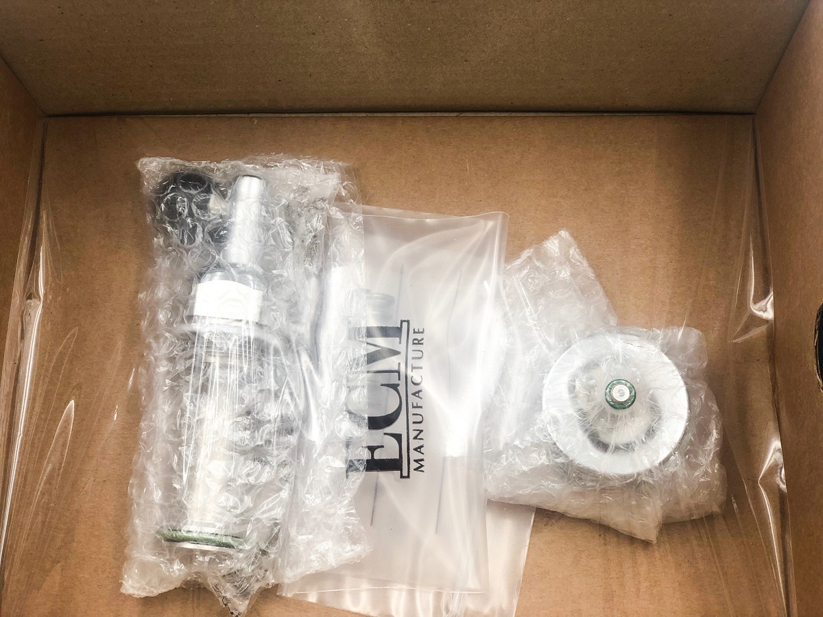 ECM Fluss Profil Ventil E61 mit Manometer