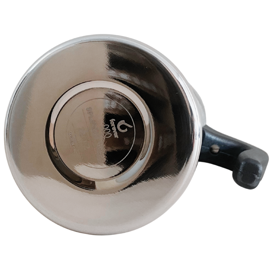 Forever Miss Splendy Edelstahl Espressokocher Induktion 6 Tassen