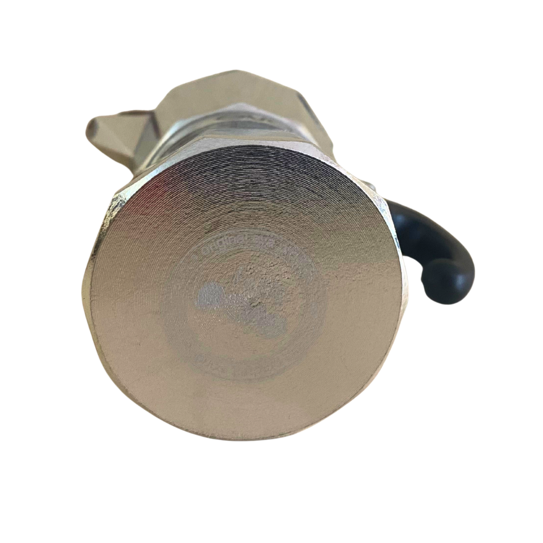 Forever MOKA EVA Espressokocher – Aluminium, glänzend – 2 Tassen