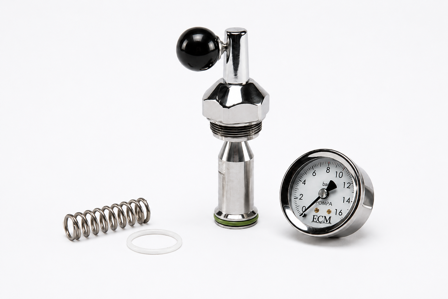 ECM Fluss Profil Ventil E61 mit Manometer